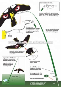 <span class=keywords><strong>Cerf</strong></span>-<span class=keywords><strong>volant</strong></span> solide à propulsion éolienne pour oiseaux/faucons, répulsif pour oiseaux, efficace pour protéger les fermes en éloignant les oiseaux - Product Image 5