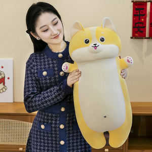 Grazioso Corgi Set di cuscini in peluche, morbide bambole di peluche di diverse dimensioni - Product Image 3