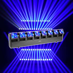 Nueva Luz de Escenario <span class=keywords><strong>Tornado</strong></span> de 550W con Control de Sonido y Cabezal Móvil para Eventos, Teatro, Fiestas, Clubes, Discotecas, Bares y Bodas 2026 - Product Image 1