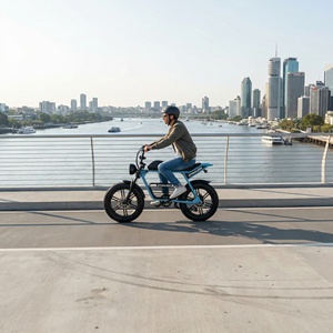 Vélo de route électrique urbain léger et fluide de style aérodynamique avec transmission à 7 vitesses, vélo électrique de route pour les voies cyclables en bord de mer - Product Image 5