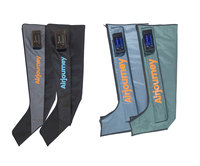 Appareil de massage à compression d'air électrique automatique portable à 6 chambres pour la thérapie et la récupération sportive, bottes de massage pour pieds, mollets et jambes