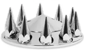 ใหม่ gyatso ฝาครอบ<span class=keywords><strong>ล้อ</strong></span>เพลารถพ่วงโครเมี่ยมพร้อมปลอกดุม33มม. ขนาด5 "สำหรับ<span class=keywords><strong>รถ</strong></span>กึ่ง<span class=keywords><strong>รถ</strong></span>บรรทุก - Product Image 5