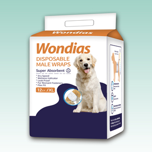 Couches pour chiens imperméables FP, super absorbantes, culottes pour la période des chiens mâles, couches lavables pour l'<span class=keywords><strong>incontinence</strong></span> canine - Product Image 3