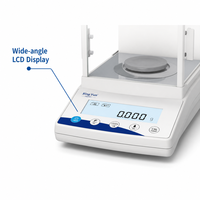 Balance analytique JA603 600g 0.001g, balance numérique haute précision, matériau plastique, calibration externe, laboratoire professionnel