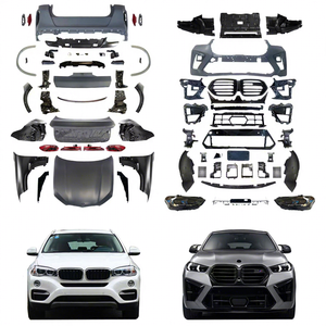 Kit carrosserie FEITUO pour <span class=keywords><strong>X6</strong></span> F16 à F96 X6M, pare-chocs neuf, accessoires en plastique - Product Image 1