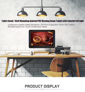 Sistema de Reserva de Salas de Reuniones de Buen Rendimiento, Tableta Android de 10 Pulgadas, Quiosco NFC, Tableta Android con Montaje en Pared, RK3567, Android 14 - Product Image 6