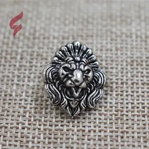 Lihui Clothes Garment Accessories custom fashion cool sewing lion Buttons For Uniforms