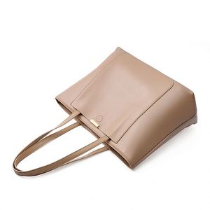 <span class=keywords><strong>Sac</strong></span> à main Smartjoy en cuir pleine fleur, design carré classique et minimaliste, <span class=keywords><strong>sac</strong></span> fourre-tout à bandoulière pour femme, sacoche pour ordinateur portable, luxe discret - Product Image 5