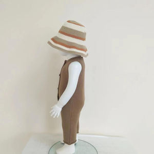 Barboteuse et combinaison unisexe pour bébé en coton 100 % Square Fonda avec fermeture boutonnée et manches longues – Collection Printemps - Product Image 2