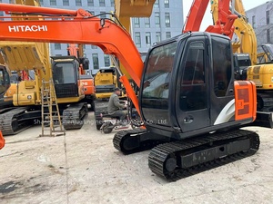 Precio bajo de alta calidad usado Hitachi 60 pequeña excavadora sobre orugas maquinaria equipo de ingeniería Hitachi 60 70 80 excavadora gran oferta - Product Image 5