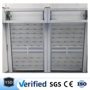<span class=keywords><strong>Porte</strong></span> <span class=keywords><strong>de</strong></span> <span class=keywords><strong>garage</strong></span> spirale rapide en fer galvanisé, moderne, coupe-vent, à enroulement vertical, pour villa - Product Image 1