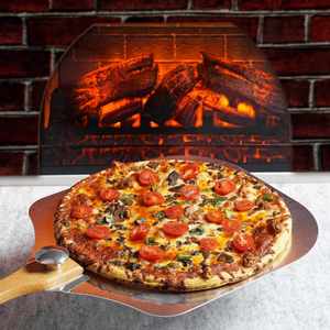 Custom Factory Folding Aluminum <b>Pizza</b> Shovel Detachable Wooden Handle Metal Cutter Set Cross-Border Square <b>Shaped</b> <b>Pizza</b> Tools - Product Image 5