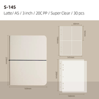 Álbum de Kpop de Hojas Sueltas, Carpeta para Tarjetas Fotográficas de Ídolos, Almacenamiento de Tarjetas Coleccionables, Álbum de Fotos