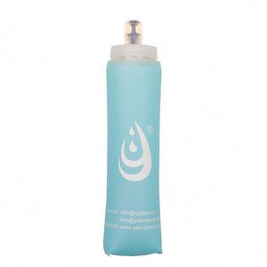 ตัวอย่างฟรี สินค้าใหม่ ราคาขายส่ง คุณภาพสูง ปราศจากสาร BPA ขวดน้ำแบบนิ่มพกพา ขนาด 300 มล. 350 มล. 500 มล. ทำจากโพลีเอสเตอร์ - Product Image 4