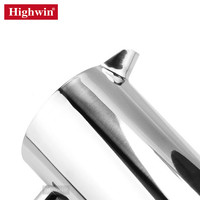 Cafetière à presse française HIGHWIN en acier inoxydable Prensa Francesa Espresso avec thermomètre