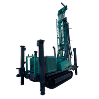Foreuse hydraulique pneumatique sur chenilles Feiyang à moteur diesel, couple élevé, facile à utiliser, profondeur max. 600 m