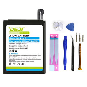 Batería <span class=keywords><strong>BN45</strong></span> para Teléfono Móvil <span class=keywords><strong>Xiaomi</strong></span> Redmi Note 5, 100% Nueva, Original, de Alta Calidad, Marca DEJI - Product Image 1