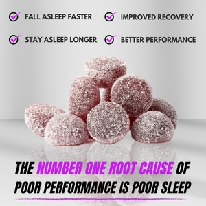 OEM Label pribadi suplemen diet kualitas baik Vegan Melatonin Gummies untuk relaksasi - Product Image 4