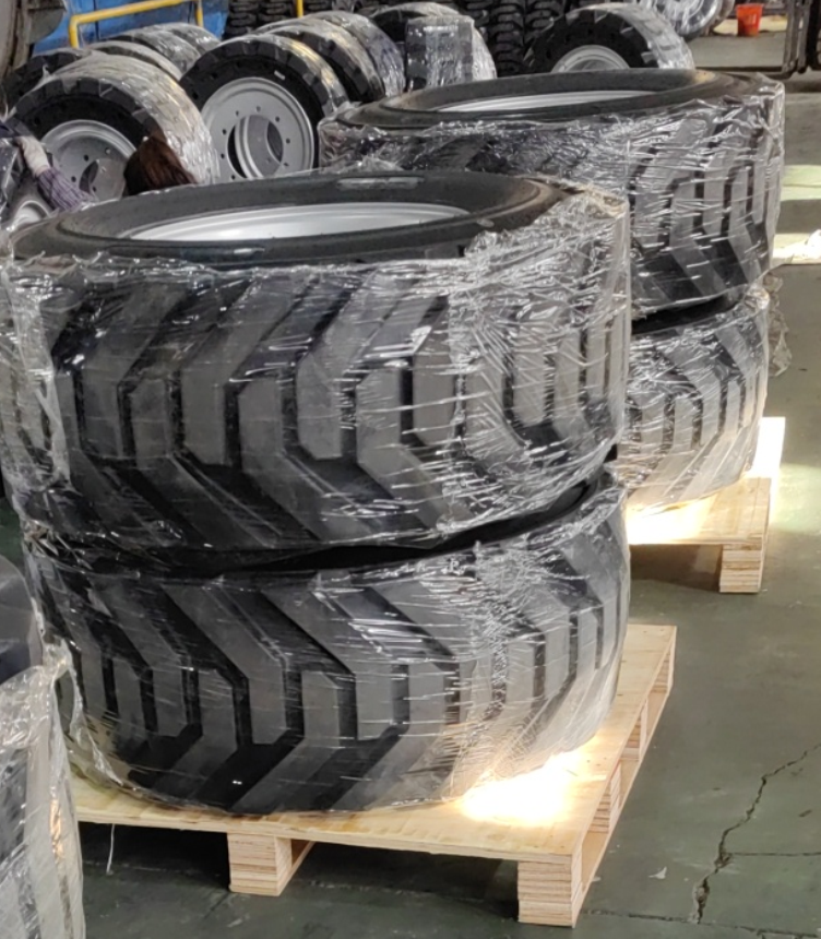 445/65-22.5 18pr PU foam filled tyre for Haulottle aerial work platform boomlift