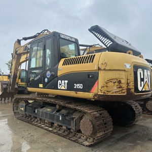 Excavadora de cadenas usada CAT 315D de 15 toneladas, excavadora de servicio pesado para minería, canteras, construcción y movimiento de tierras, con pocas horas de trabajo. - Product Image 2