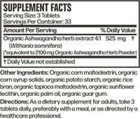 Comprimés d'Ashwagandha Personnalisés – Complément Santé pour Adultes – Soulagement du Stress et Formule Adaptogène Énergisante