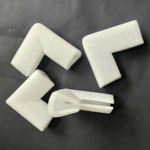 Quảng Đông Nhà Máy Chết Cắt Hot Bán 10Mm Trắng <span class=keywords><strong>Epe</strong></span> Foam Góc Bảo Vệ L Hình Dạng Cạnh Bảo Vệ - Product Image 3