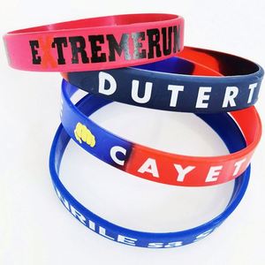 Bracelet en silicone personnalisé de haute qualité, prix le plus bas, impression de logo - Product Image 2