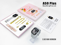 Montre connectée A58plus KD99 ultra Charge sans fil 1,83 pouces HD KD99ultra Montre connectée Série 8 I 9 T800 Sports A58 Plus A69 A59