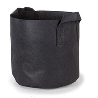 Sac de culture en tissu feutré durable avec poignées, capacité personnalisable (1-400 gallons), forme cylindrique, couleur personnalisée pour la croissance des plantes