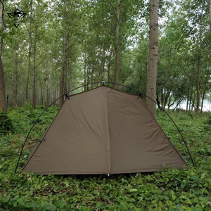 Senderismo al aire libre multifuncional Tiendas impermeables y ventiladas con ventanas de malla de toldo para actividades de campamento para 3-4 personas - Product Image 3