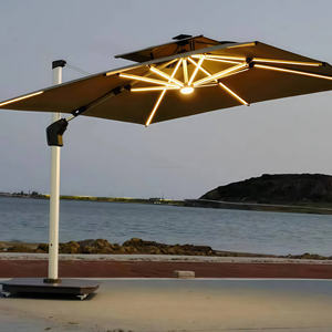 <span class=keywords><strong>2025</strong></span> mejor venta 10*10 pies voladizo cuadrado aluminio Roma sombrilla jardín al aire libre Roma <span class=keywords><strong>Patio</strong></span> sombrillas - Product Image 1