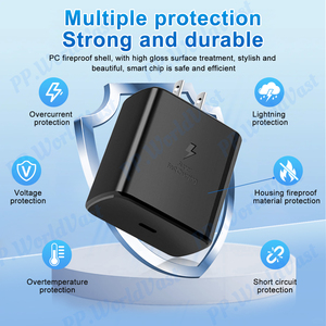 <span class=keywords><strong>Cargador</strong></span> USB-C de Carga Rápida al por Mayor para <span class=keywords><strong>Samsung</strong></span>, <span class=keywords><strong>Cargador</strong></span> de 25w para S24 <span class=keywords><strong>Ultra</strong></span>, Teléfono Móvil Android, Enchufe Estadounidense - Product Image 4