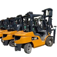 Chariot élévateur à roues 3 tonnes Caterpillar CAT30 USA Chariot élévateur diesel de marque américaine Mini petit chariot élévateur d'occasion CAT