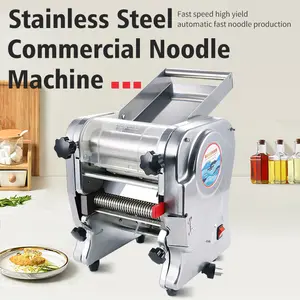 Chinesische halbautomat ische elektrische kommerzielle frische Weizen Ei Udon Ramen Spaghetti Nudel hersteller Pasta Making Machine zum Verkauf