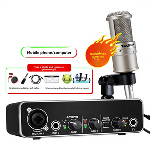 <span class=keywords><strong>Tarjeta</strong></span> <span class=keywords><strong>de</strong></span> <span class=keywords><strong>Sonido</strong></span> USB Externa UMC22 para Grabación en Vivo, para Teléfono Móvil y Computadora - Product Image 4