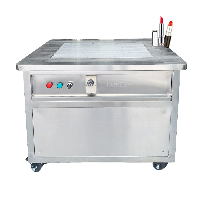 Небольшой охладитель помады Hone, полуавтоматическая машина для замораживания бальзама для губ, охлаждающая платформа для косметики Lippie по заводской цене