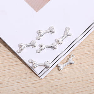 อุปกรณ์จิวเวลรี่แบบทำมือจี้กระดูกทำจากสังกะสีอัลลอยเครื่องประดับแฮนด์เมดเครื่องประดับทำจากกระดูกสุนัขขายส่งขนาดเล็ก - Product Image 2