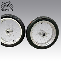 Pneus de remplacement complets pour Supermoto, pneus tubeless haute performance de 17 pouces avant et arrière pour moto Surron Ultra Bee