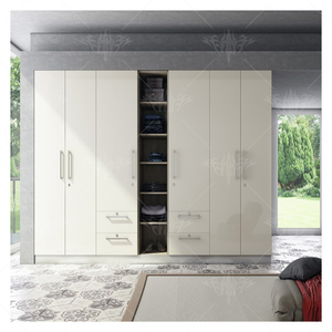 FLY HOUSE Mobiliario Modular de Madera para Dormitorio, Diseño Moderno Personalizado, Armario Guardarropa - Product Image 2