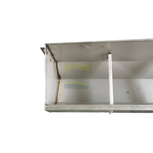 Uzun süre kullanım için Piglet besi için paslanmaz çelik Trough otomatik besleyici - Product Image 3