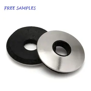 China Fastener Manufacturer Supply #14 1/4 "Aço Inoxidável EPDM Bonded Neoprene Vedação Anilhas De Borracha