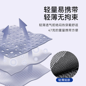 Soporte de Tobillo Deportivo de Punto Negro Personalizado de la Marca BM, Transpirable, Delgado, con Compresión, para Correr, Senderismo y Trekking - Product Image 2