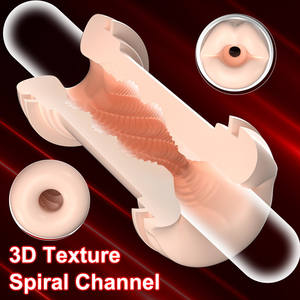 2合1男士硅胶训练用手动自慰杯成人用 - Product Image 5