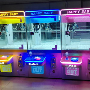 1-Player personalizzato a gettoni Mini metallo giocattolo gru artiglio macchina piccolo <span class=keywords><strong>gioco</strong></span> Arcade per bambini macchina per le bambole di intrattenimento - Product Image 1