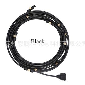 Pulvérisateur à brume 6m avec 6 buses en laiton à connexion rapide pour trampoline, jardin, refroidissement, humidification, usage extérieur - Product Image 2