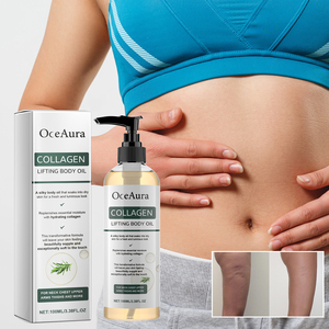 Aceite Corporal Reafirmante de Colágeno, Restaurador de Flacidez, Reductor de Manchas Oscuras y Arrugas, con Aceite Esencial de Romero, Hidratante y Lifting, 150g - Product Image 3
