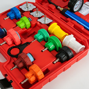 MERACLY 18-teiliges Set Anpassbares OEM Universal-Wassertank-Lecktest Autokühler-Manometer-Vakuum erkennungs werkzeug - Product Image 2
