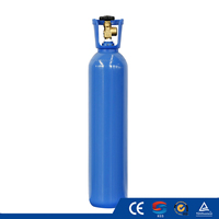 Bouteille d'hélium de 40 litres Recharge d'azote/CO2/Argon/Hydrogène Bouteille de gaz/Réservoir/Bouteille Prix
