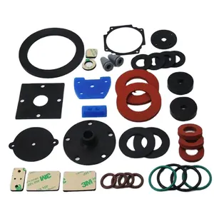 Custom Moulded Industrial Rubber Shaped Parts Rubber Sealing Formed Rubber Parts