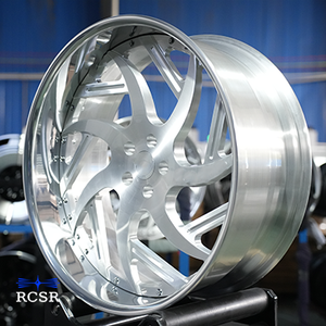Velg Fogiotos Custom <span class=keywords><strong>2</strong></span>/3-Piece Forged 22 24 26 28 Inch Deep Dish untuk Roda 6x139.7 5x127 5x114.3 PCD untuk Chevy 6 Lug - Product Image 1
